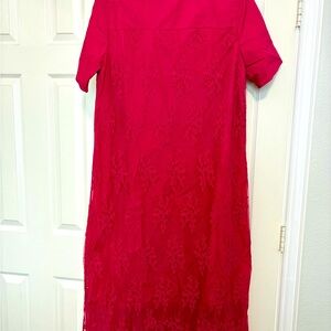 Jonny Was pink - Mercury Dress. Ankle length size M. NWT (missing label tag)